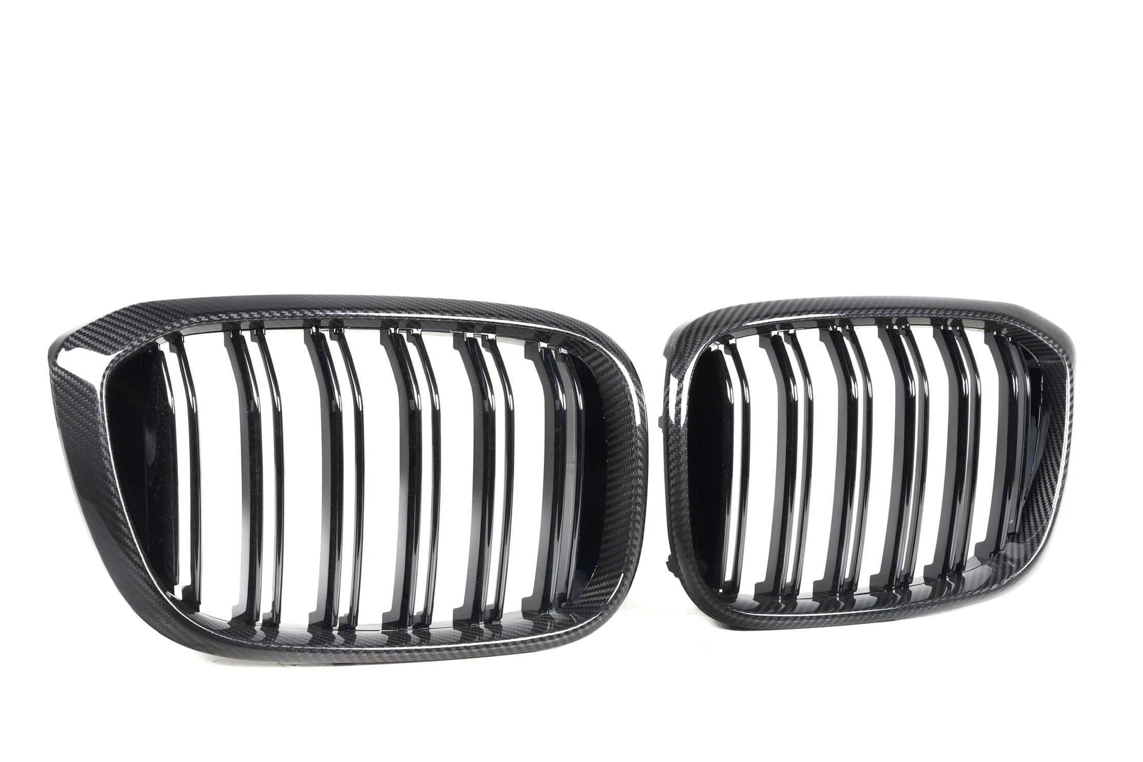 Kies-Motorsports NWCarbon Haus X3/X4 G01/G02/G08 Pre-LCI Double Slat Dry Carbon Fiber Grill