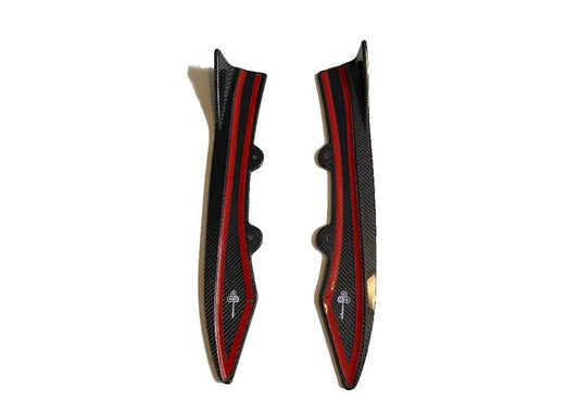 Kies-Motorsports Open Box Item OPEN BOX - 2012-2018 BMW Series (F30) Carbon Fiber Rear Bumper Splitters