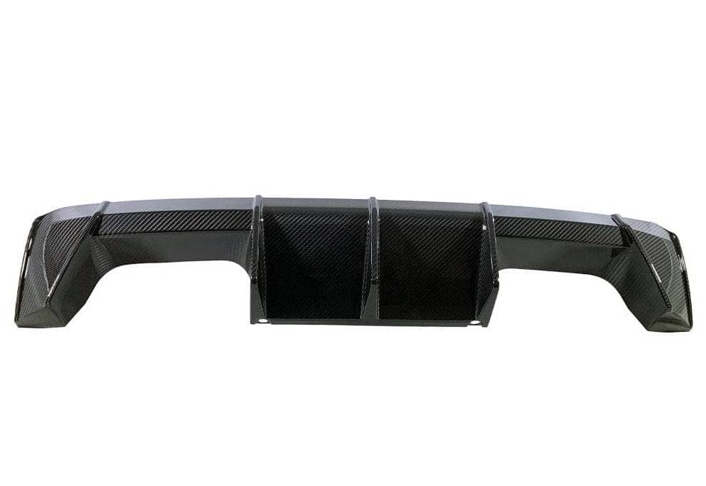 Kies-Motorsports Open Box Item OPEN BOX - 2020-2025 BMW M3 (G80) / M4 (G82 / G83) Performance Style Dry Carbon Fiber Rear Center Diffuser