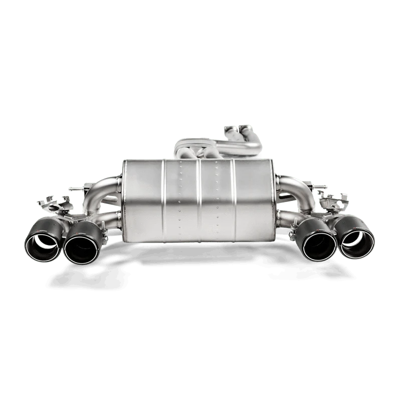 Kies-Motorsports Open Box Item **OPEN BOX** - Akrapovic 2018+ BMW M2 Competition/M2 CS (F87N) Slip-On Line (Titanium) W/Carbon Fiber Tips
