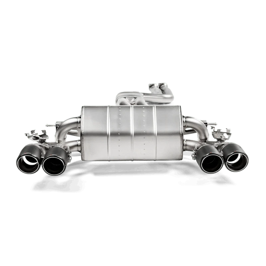 Kies-Motorsports Open Box Item **OPEN BOX** - Akrapovic 2018+ BMW M2 Competition/M2 CS (F87N) Slip-On Line (Titanium) W/Carbon Fiber Tips