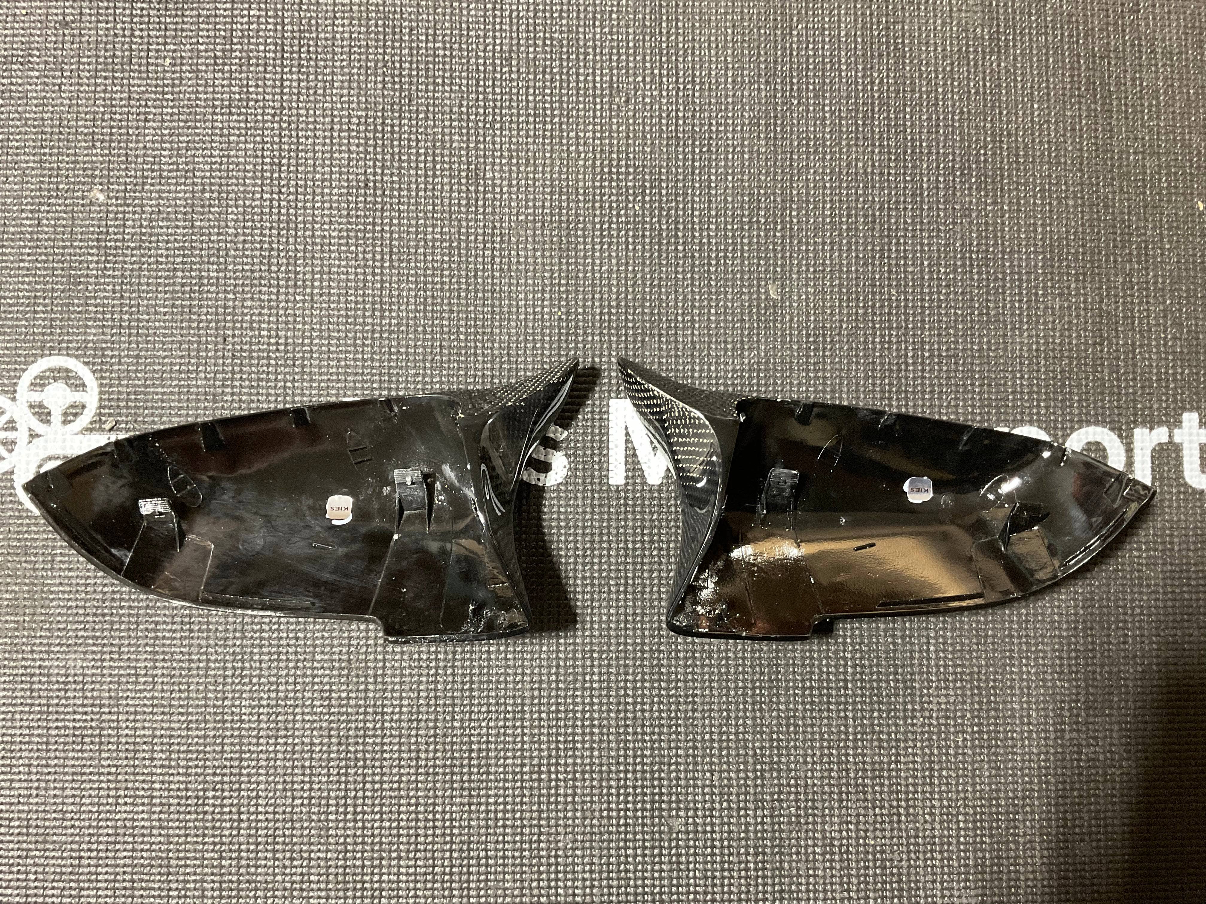 Kies-Motorsports Open Box Item OPEN BOX - BMW 2011-2016 BMW M5 (F10) M-Style Carbon Fiber Mirror Cap Replacement