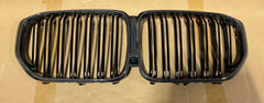 Kies-Motorsports Open Box Item OPEN BOX - BMW 2020+ G05 X5 Carbon Fiber Dual Slat Kidney Grill