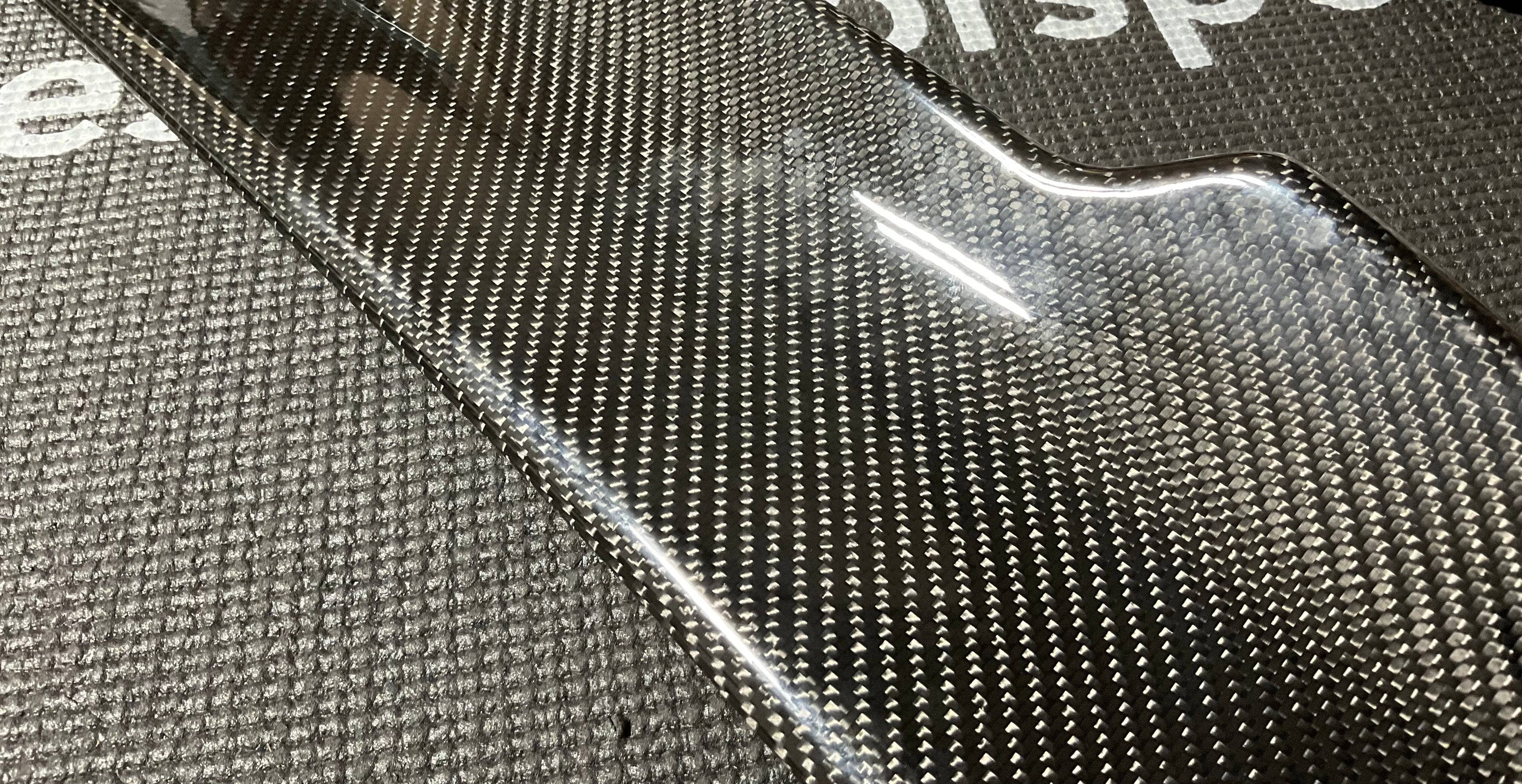 Kies-Motorsports Open Box Item OPEN BOX - BMW E92 PSTL Aggressive Style Rear Trunk Lip (Foggy Carbon Weave Defect)