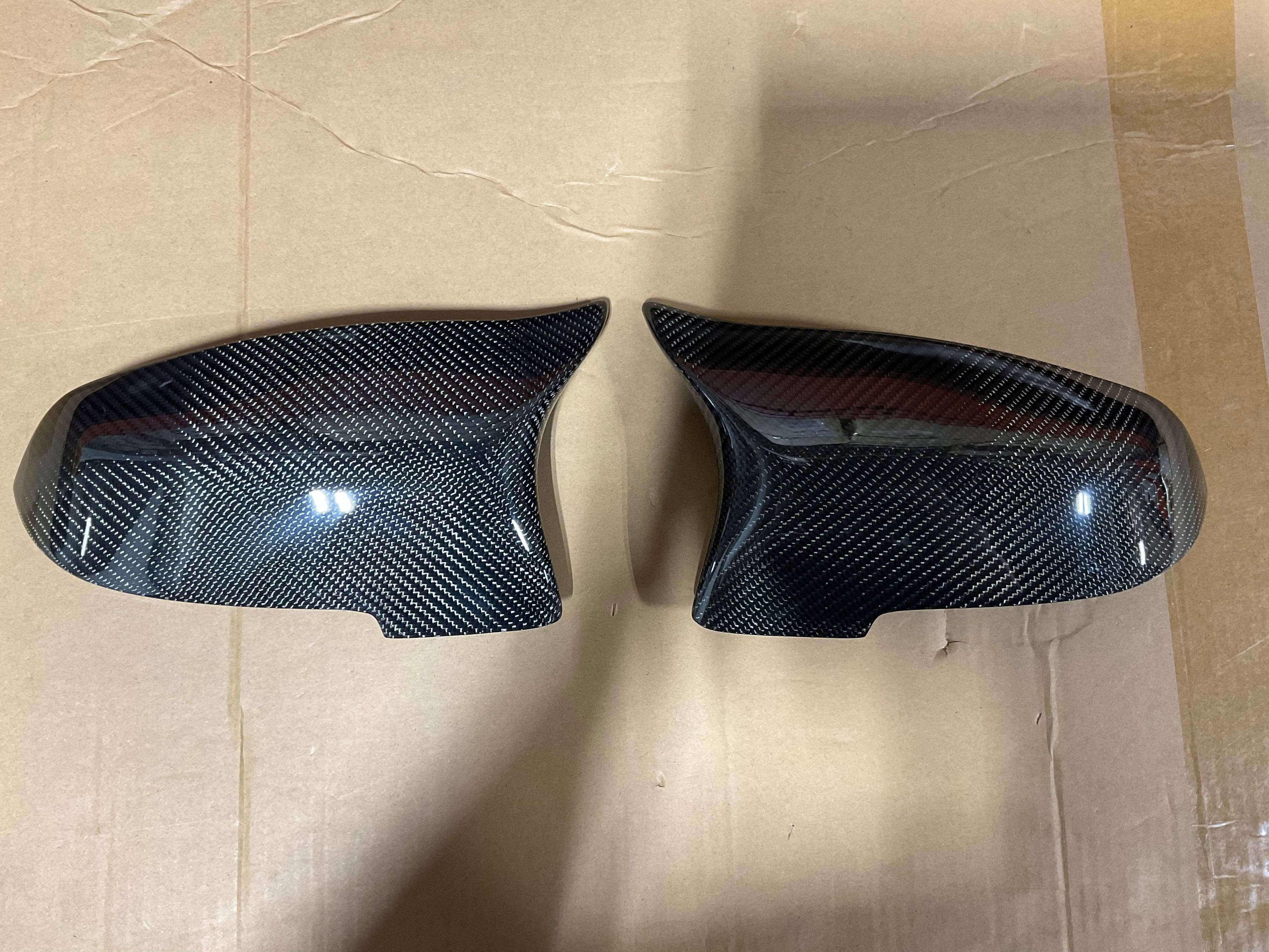 Kies-Motorsports Open Box Item OPEN BOX - BMW F10 5 Series (LCI) Wet Carbon Fiber Mirror Caps