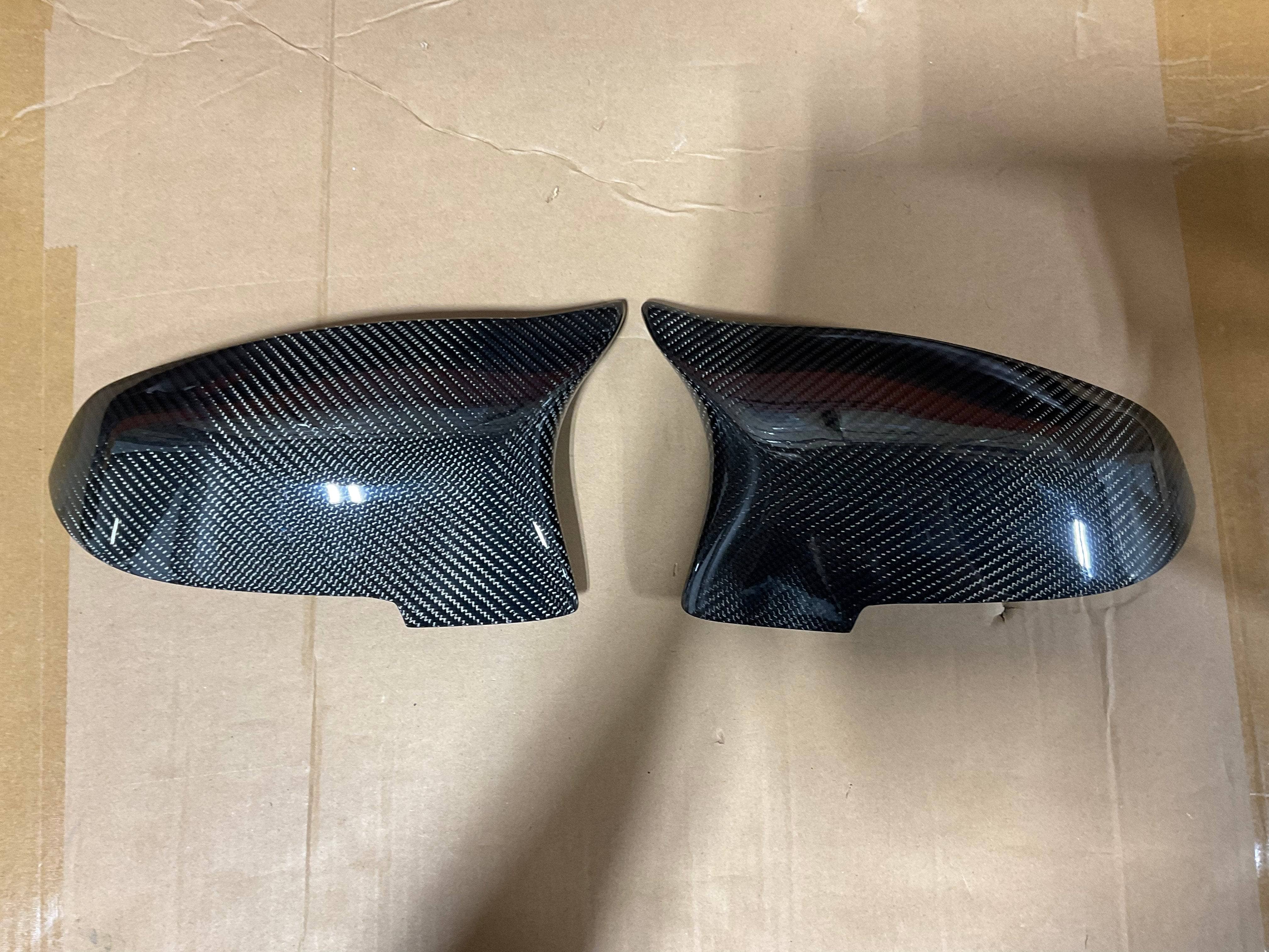 Kies-Motorsports Open Box Item OPEN BOX - BMW F10/F01/F13 Wet Carbon Fiber (Gloss) Mirror Cap Repalcments