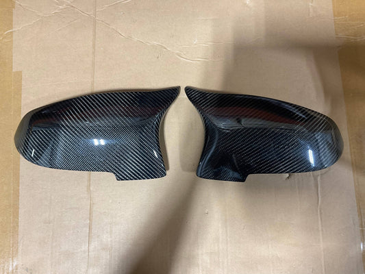 Kies-Motorsports Open Box Item OPEN BOX - BMW F10/F01/F13 Wet Carbon Fiber (Gloss) Mirror Cap Repalcments