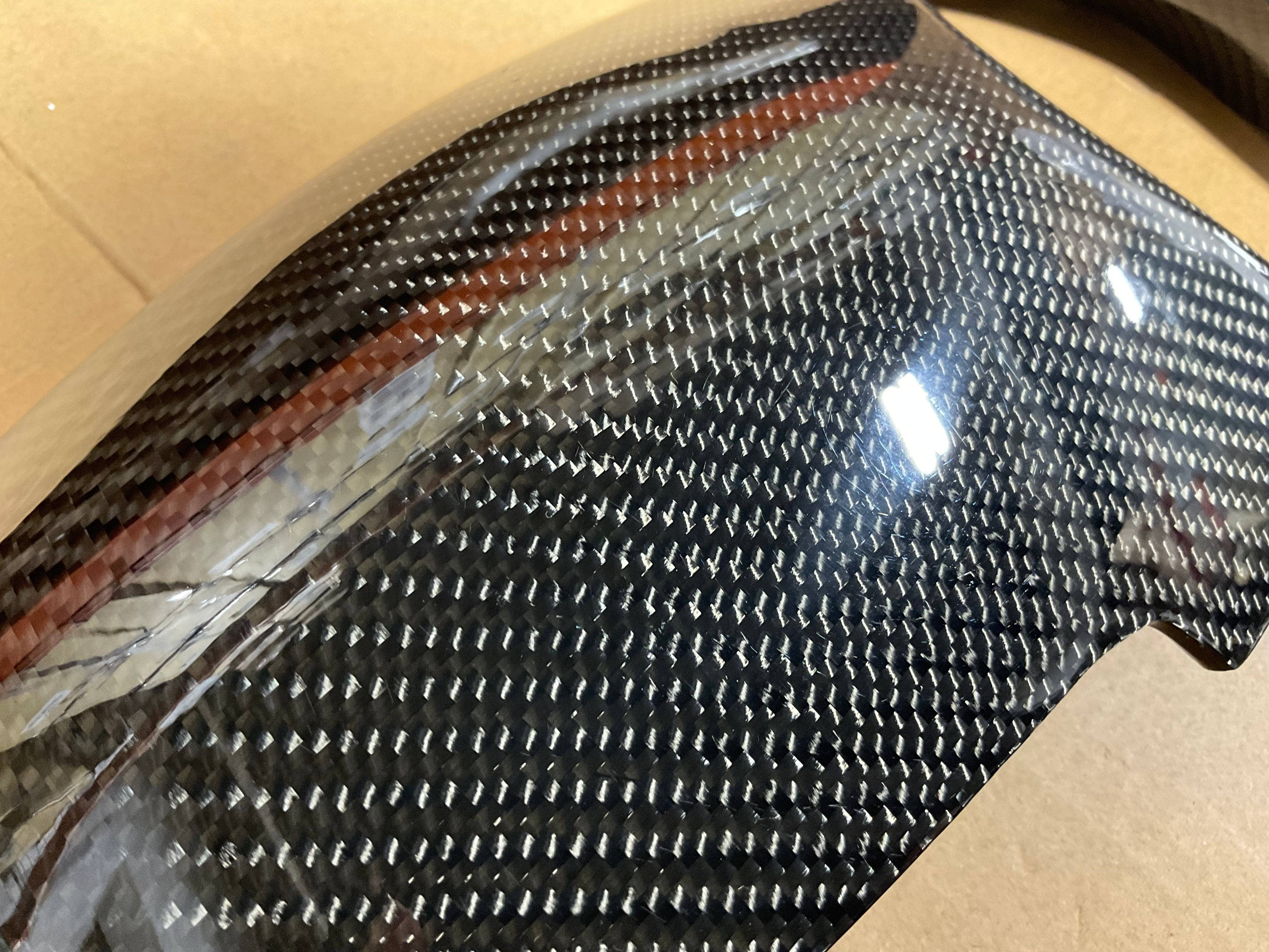 Kies-Motorsports Open Box Item OPEN BOX - BMW F10/F01/F13 Wet Carbon Fiber (Gloss) Mirror Cap Repalcments
