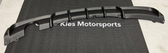 Kies-Motorsports Open Box Item OPEN BOX - BMW F30 328i Black Plastic Rear Diffuser