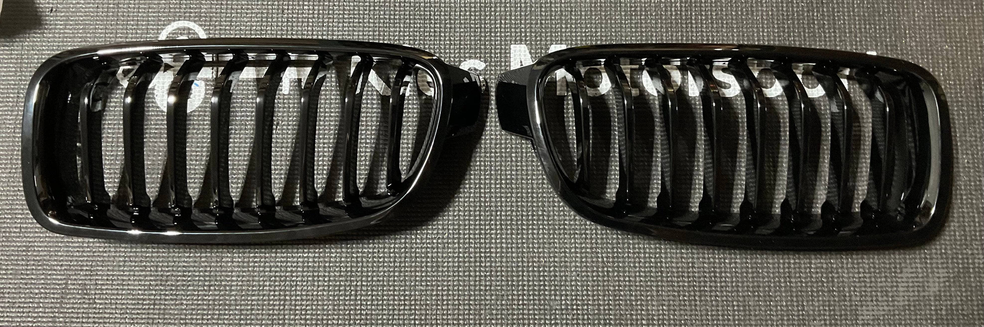 Kies-Motorsports Open Box Item OPEN BOX - BMW F30 Gloss Black Single Slat Kidney Grill Replacement