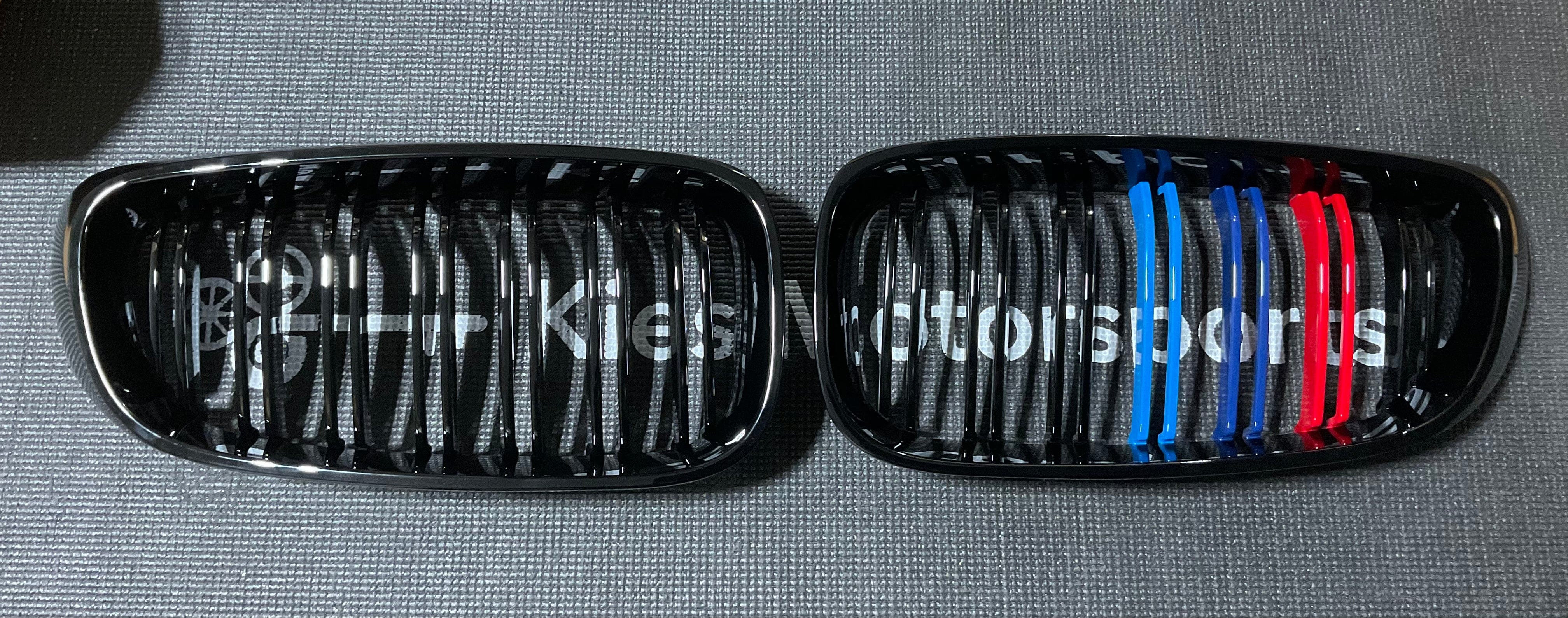 Kies-Motorsports Open Box Item OPEN BOX - BMW F34 3GT Gloss Black “M” Colors Kidney Grills (New)