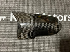 Kies-Motorsports Open Box Item OPEN BOX - BMW F3X Dry Carbon Fiber Mirror Cap Replacement (Drivers Side ONLY)