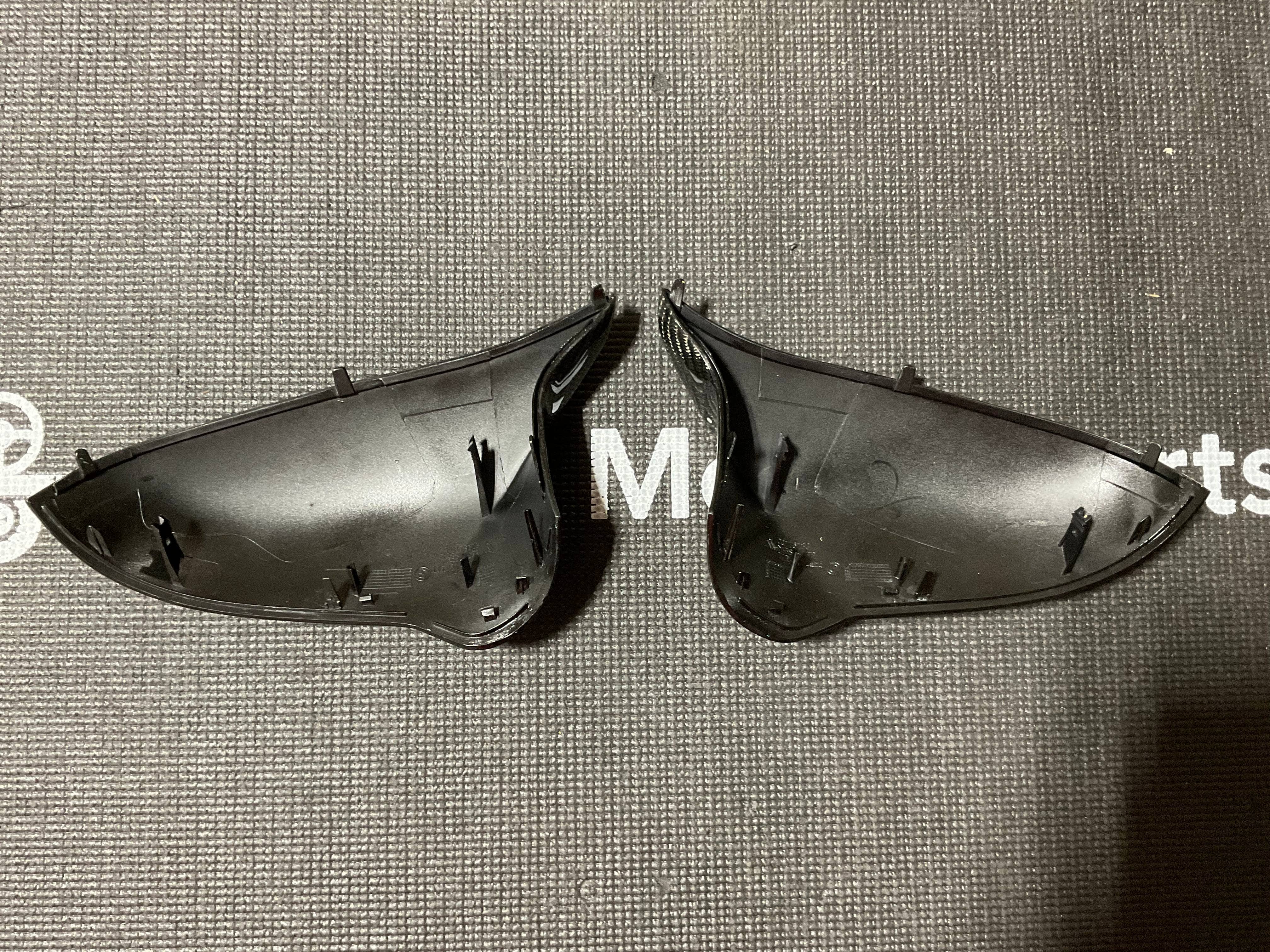 Kies-Motorsports Open Box Item OPEN BOX - BMW F80 Wet Carbon Fiber Mirror Cap Replacements (Driver side scratched)