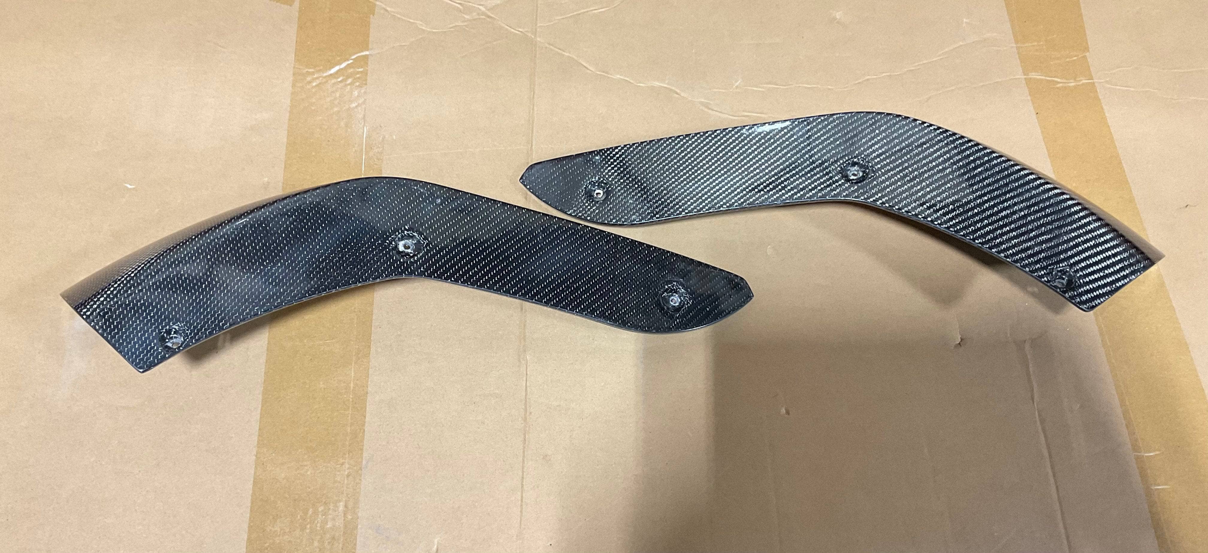 Kies-Motorsports Open Box Item OPEN BOX - BMW F87 M2 Competition N55 Carbon Fiber Front Bumper Splitters