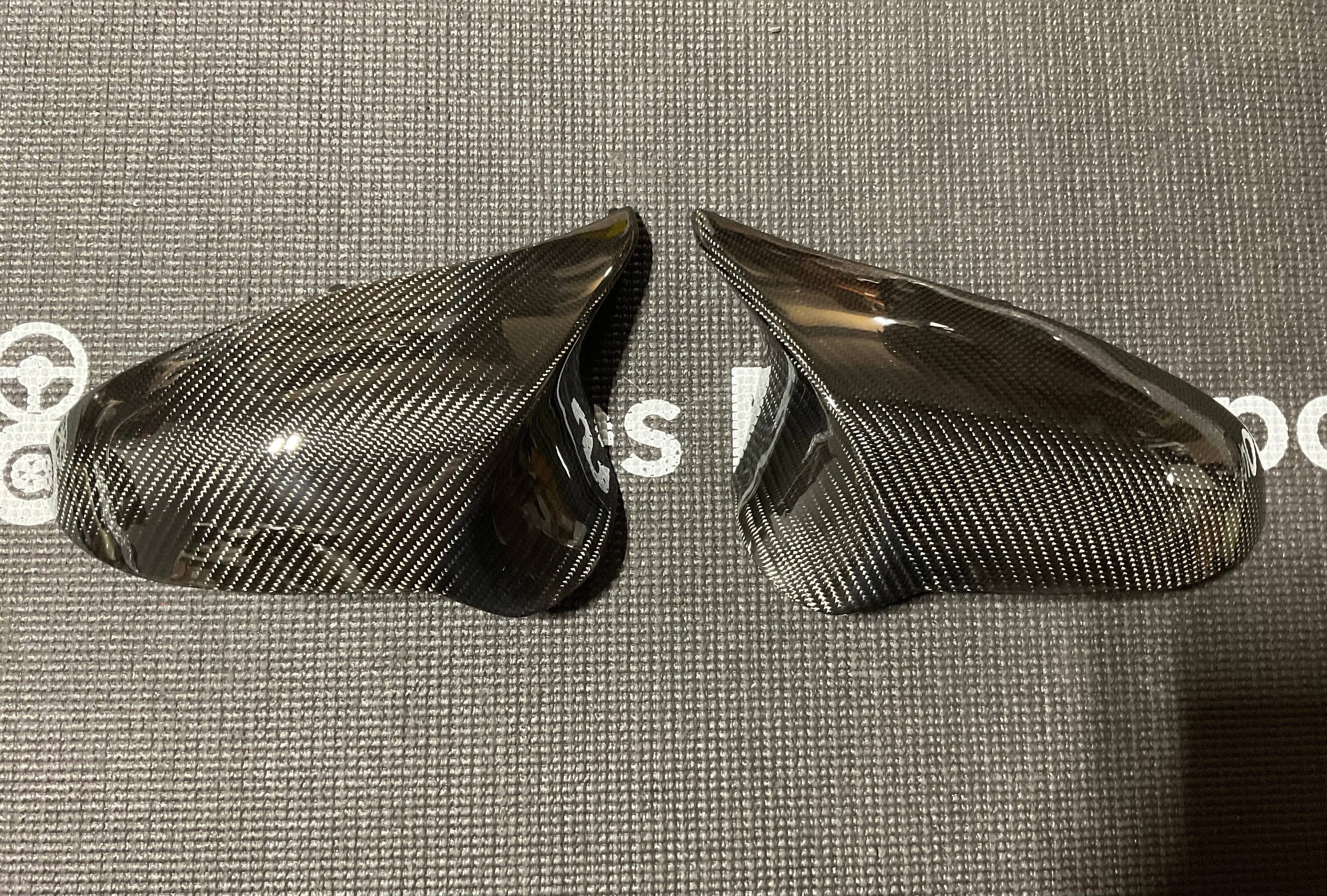 Kies-Motorsports Open Box Item OPEN BOX - BMW F8X Carbon Fiber Mirror Cap Replacements