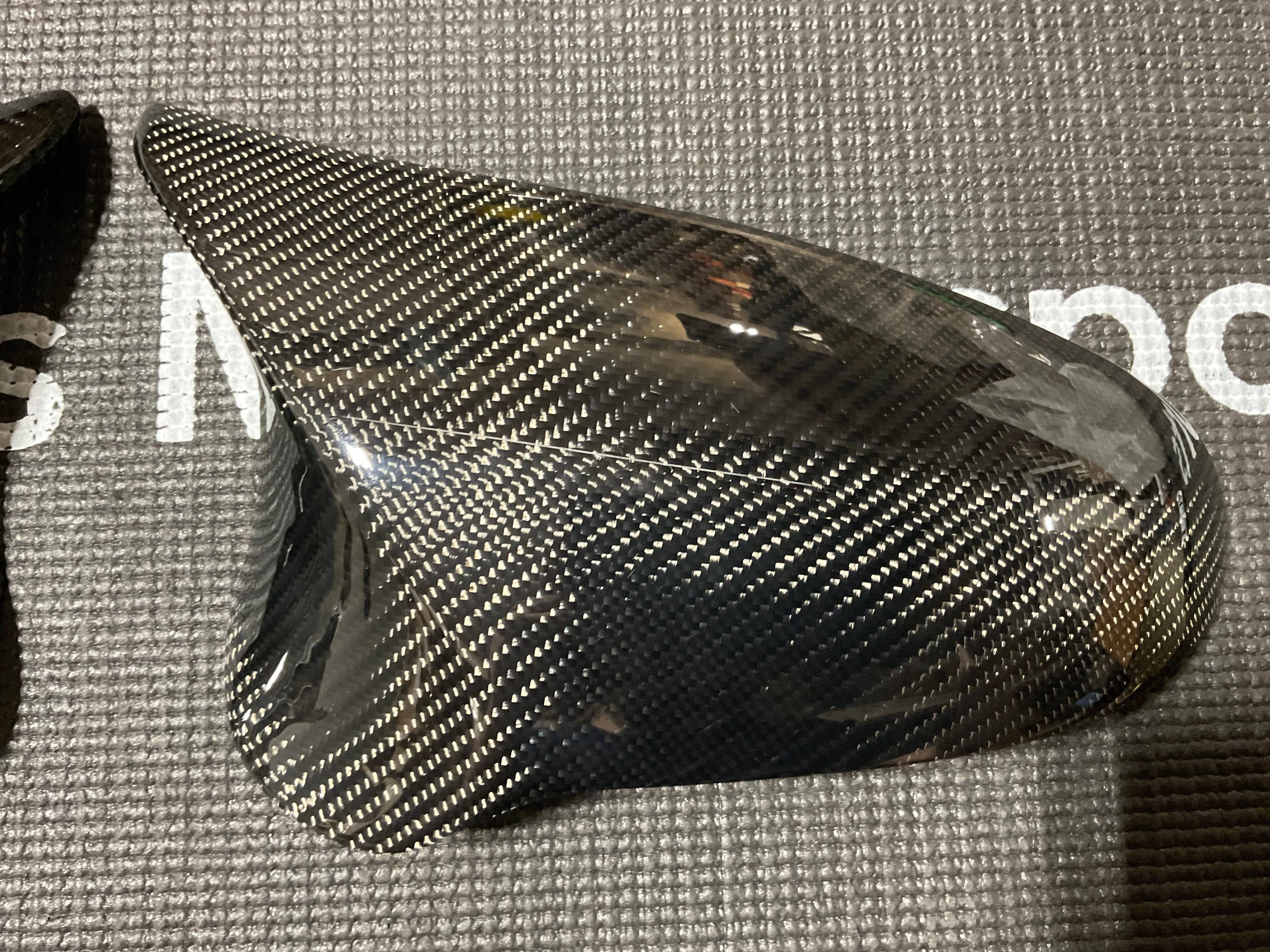 Kies-Motorsports Open Box Item OPEN BOX - BMW F8X Carbon Fiber Mirror Cap Replacements (Scratched)