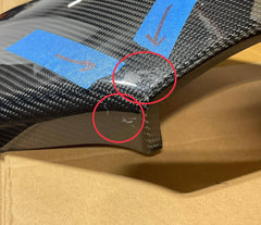 Kies-Motorsports Open Box Item OPEN BOX - BMW F8X Carbon Fiber Seat Back Covers