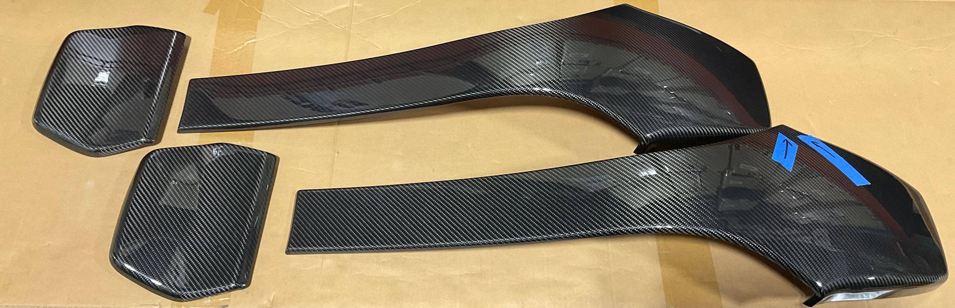 Kies-Motorsports Open Box Item OPEN BOX - BMW F8X Carbon Fiber Seat Back Covers