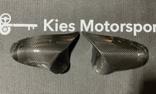 Kies-Motorsports Open Box Item OPEN BOX - BMW F8X Dry Carbon Fiber Mirror Cap Replacements (Gloss Finish)
