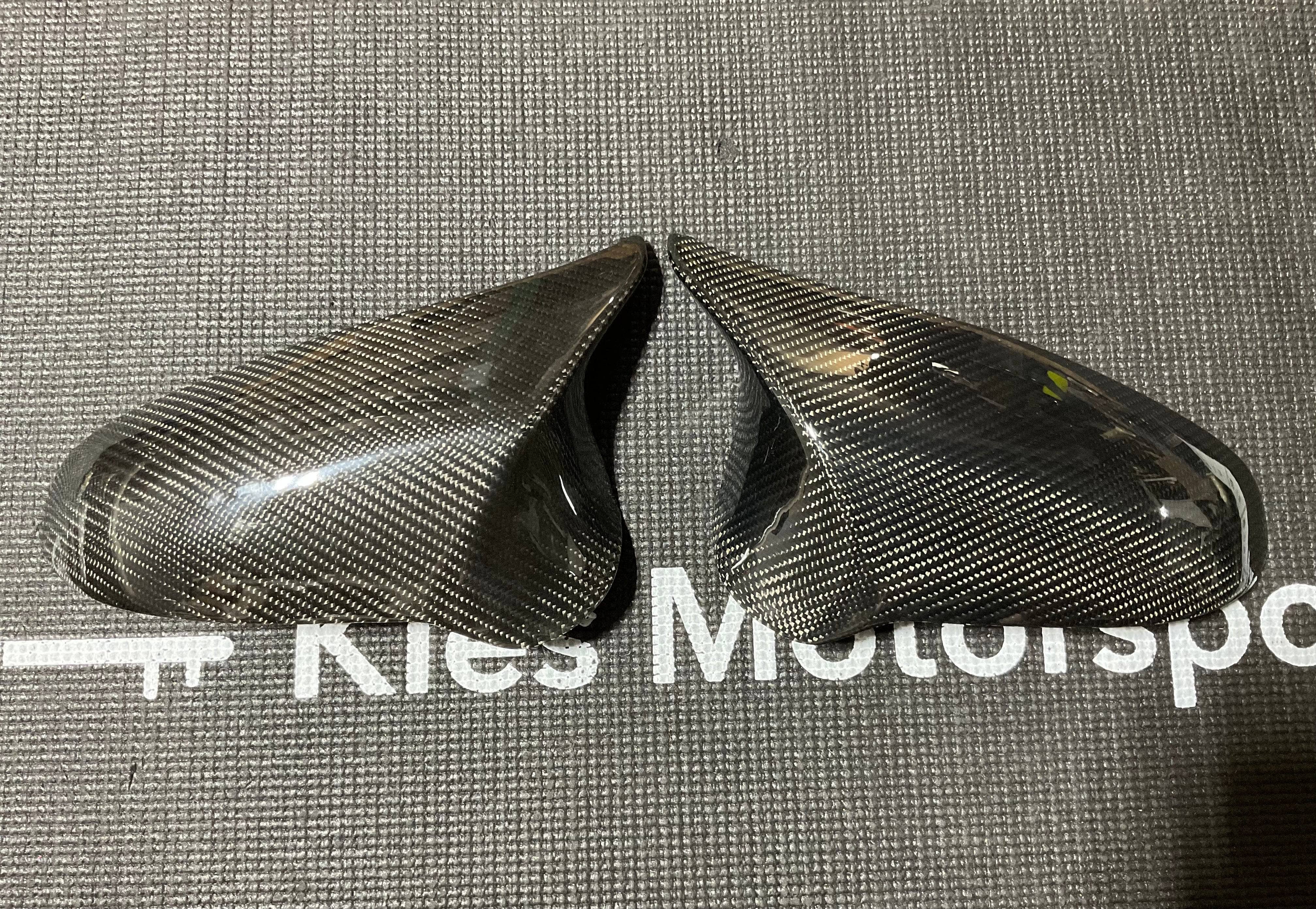 Kies-Motorsports Open Box Item OPEN BOX - BMW F8X Wet Carbon Fiber Mirror Cap Replacements
