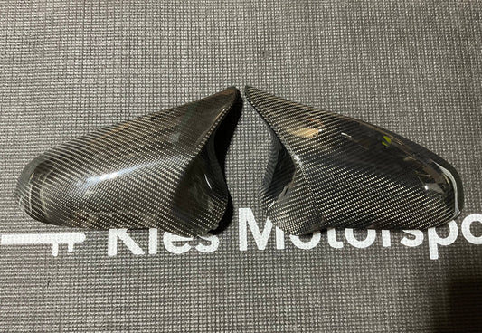 Kies-Motorsports Open Box Item OPEN BOX - BMW F8X Wet Carbon Fiber Mirror Cap Replacements