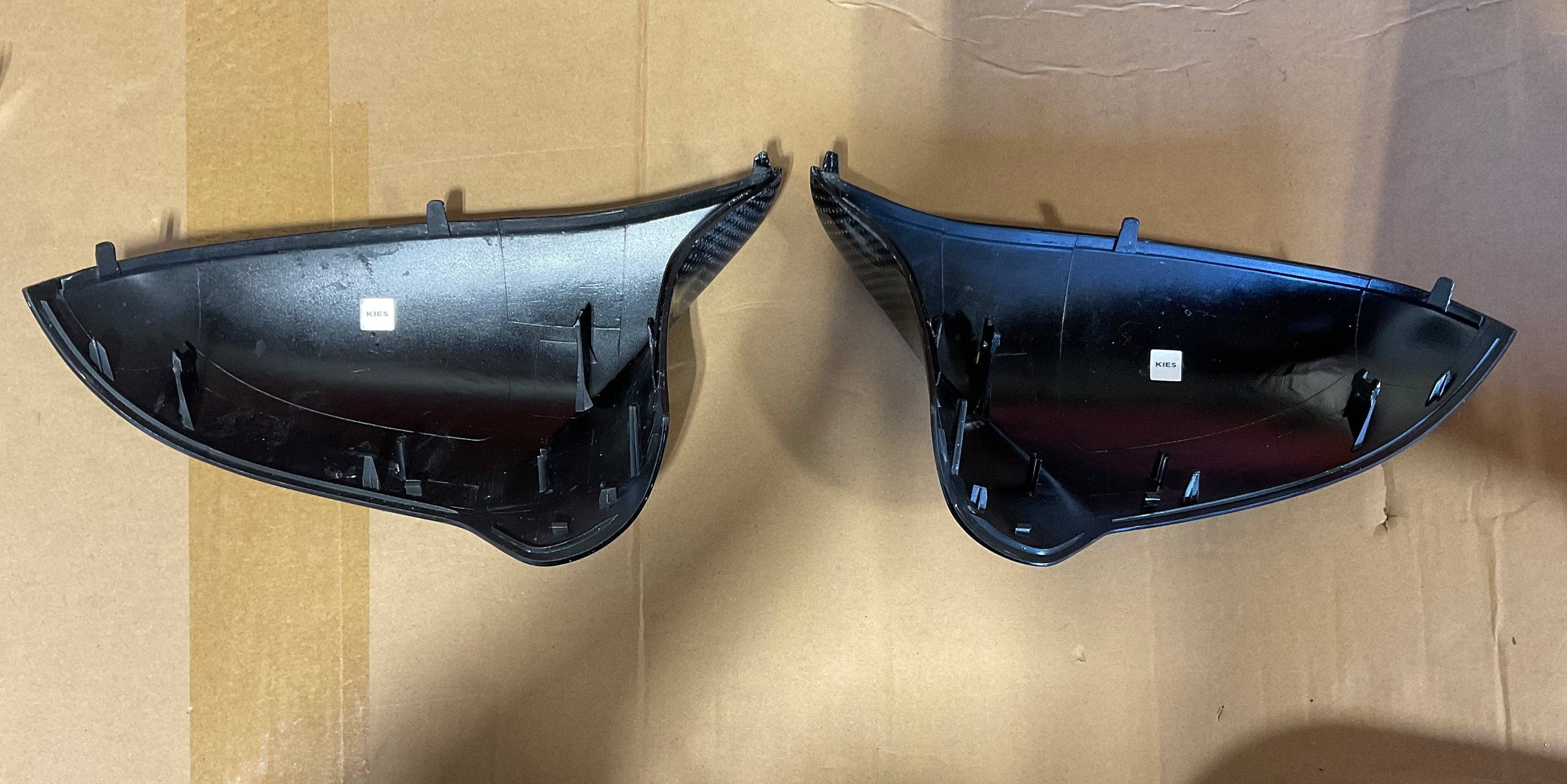 Kies-Motorsports Open Box Item OPEN BOX - BMW F8X Wet Carbon Fiber Mirror Cap Replacements