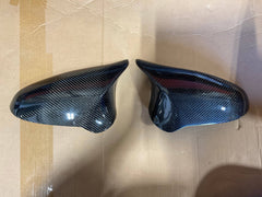 Kies-Motorsports Open Box Item OPEN BOX - BMW F8X Wet Carbon Fiber Mirror Cap Replacements