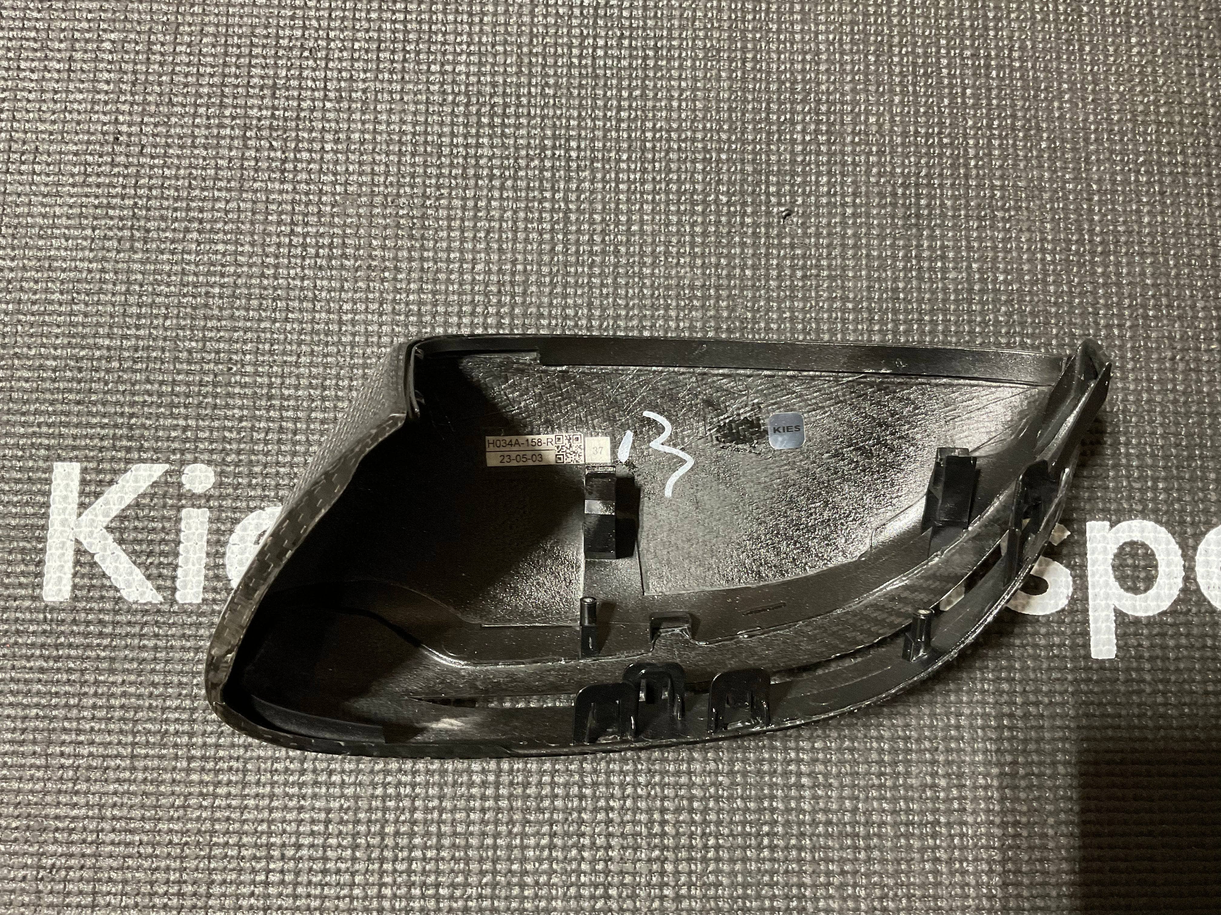 Kies-Motorsports Open Box Item OPEN BOX - BMW G20 OEM Style Dry Carbon Fiber Mirror Cap (Passenger Side ONLY)