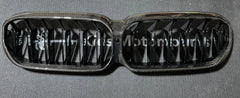 Kies-Motorsports Open Box Item OPEN BOX - BMW G30 5 Series M5 Competition Dual Slat Carbon Fiber Kidney Grill Replacement