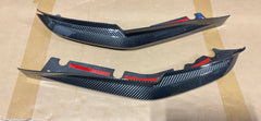 Kies-Motorsports Open Box Item OPEN BOX - BMW G80 M3 OEM-Style Rear Bumper Splitter Overlays