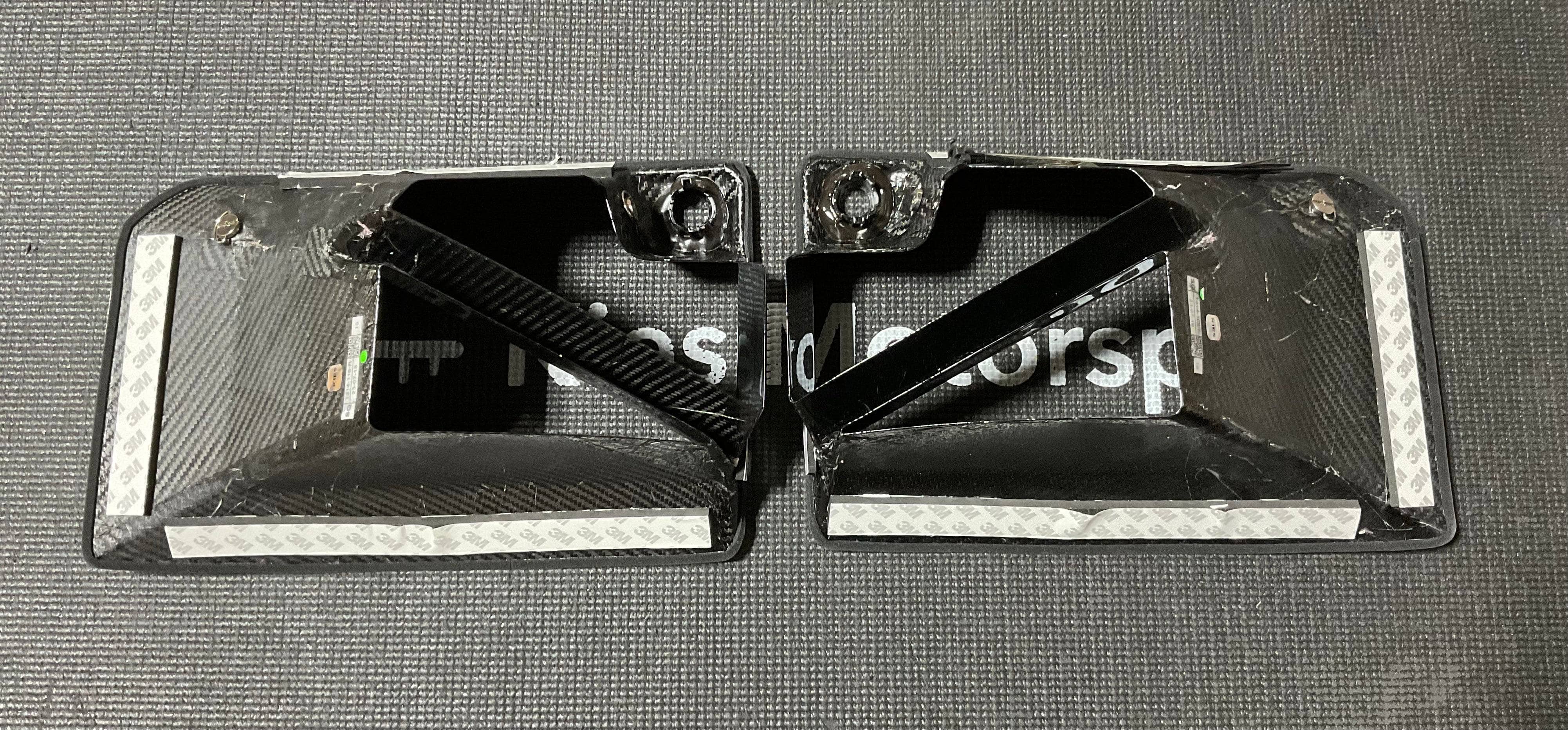 Kies-Motorsports Open Box Item OPEN BOX - BMW G87 M-Style Front Bumper Vent Trim Replacements