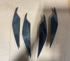Kies-Motorsports Open Box Item OPEN BOX - BMW G8X AC-Style Carbon Fiber Canards