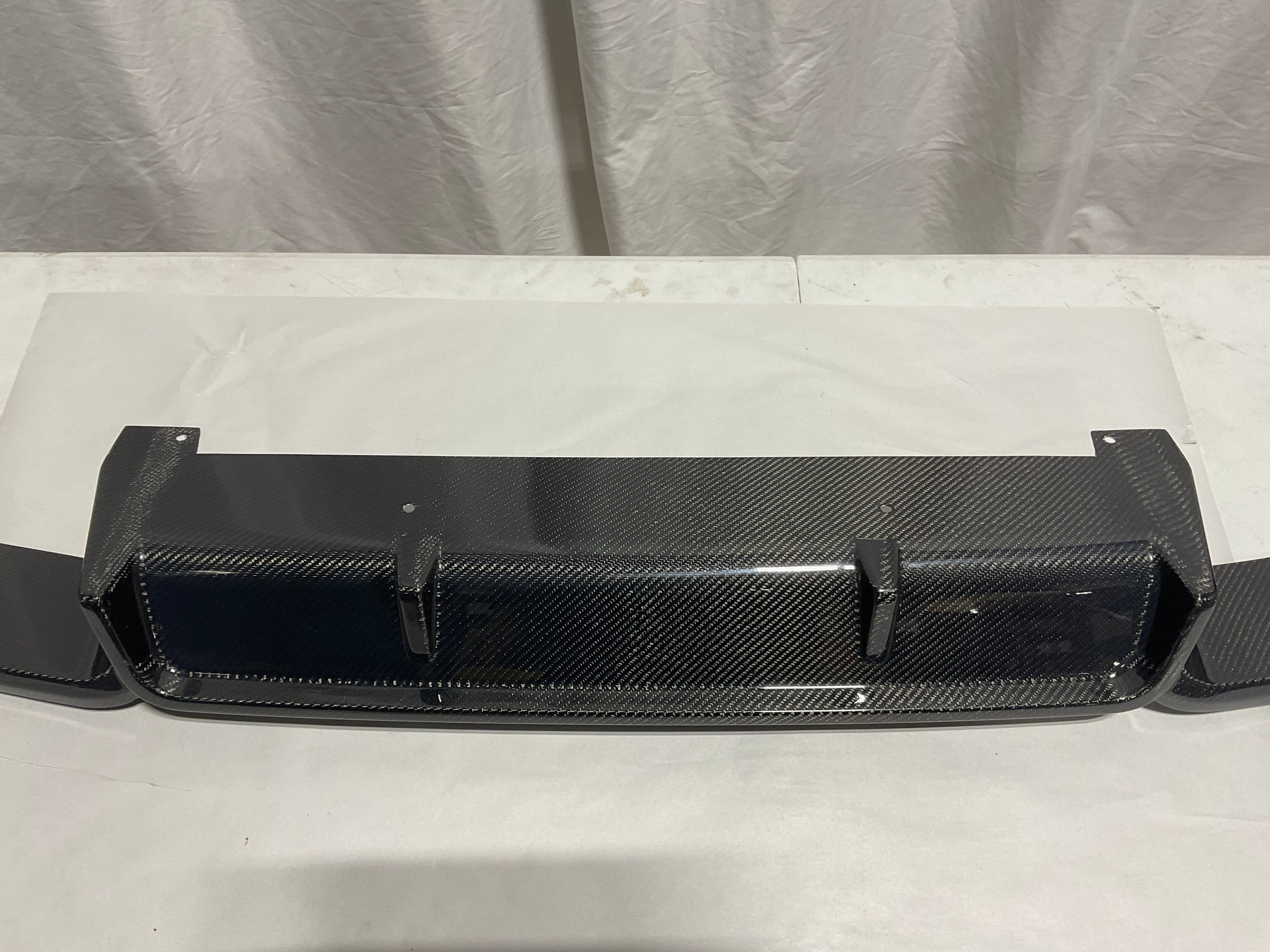 Kies-Motorsports Open Box Item OPEN BOX - BMW X3 Carbon Fiber Rear Diffuser