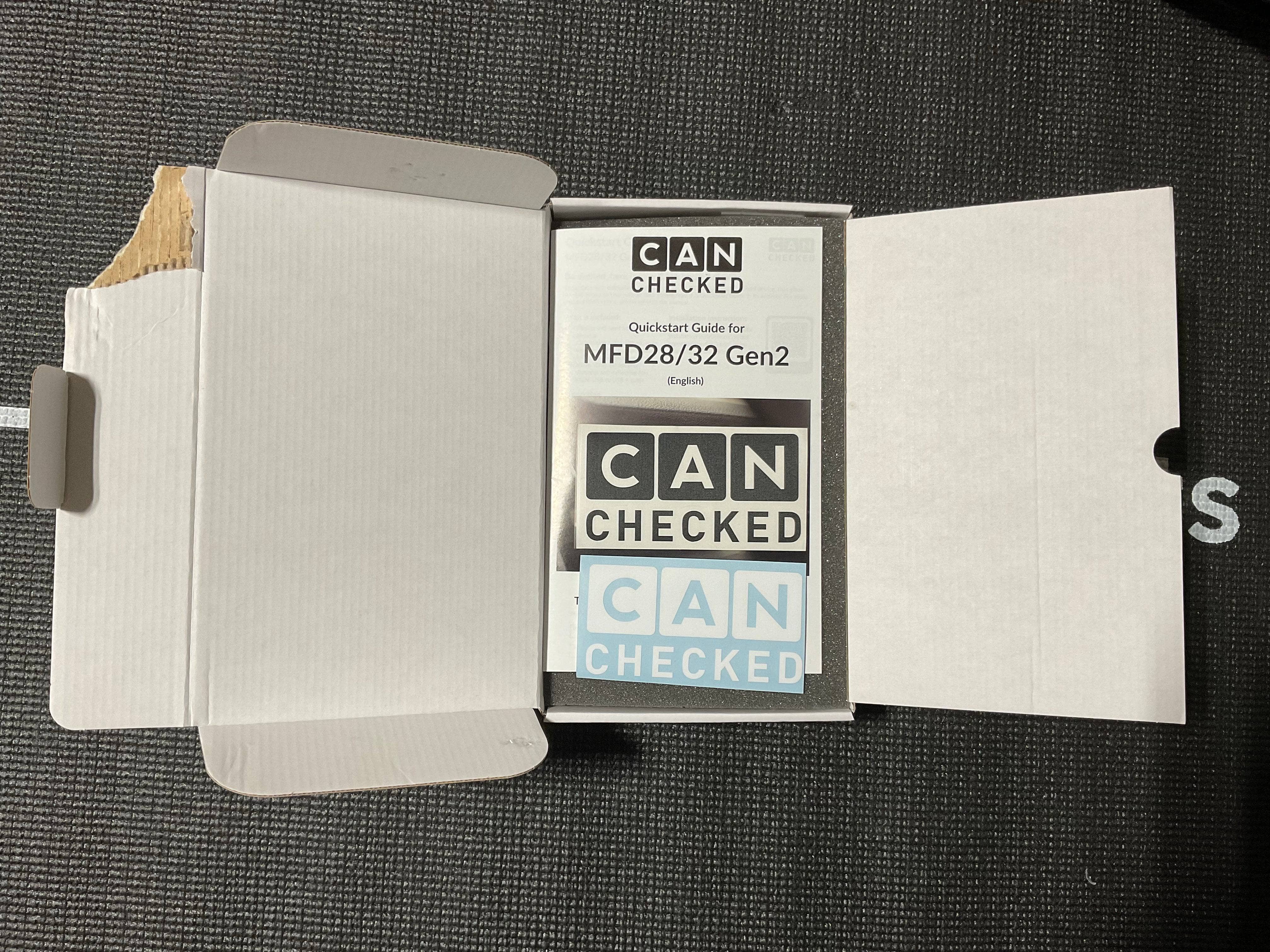 Kies-Motorsports Open Box Item OPEN BOX - CANchecked BMW 3-Series E36 LHD MFD28 Gen2 (CC34050)