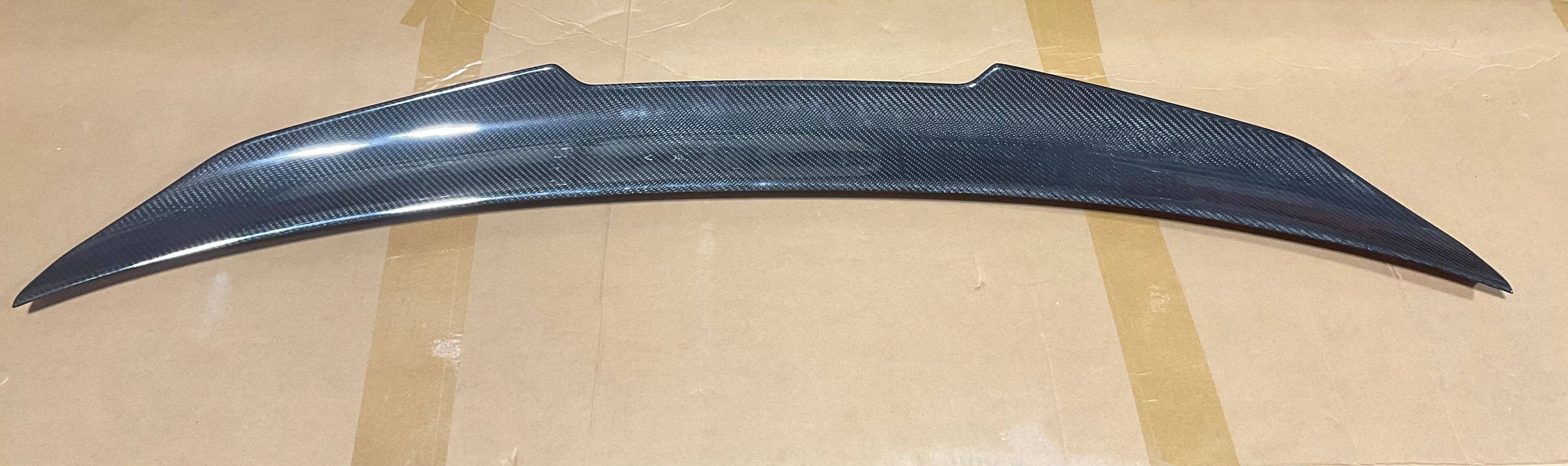 Kies-Motorsports Open Box Item OPEN BOX - Carbon Fiber G20 Aggressive Trunk Lip Spoiler