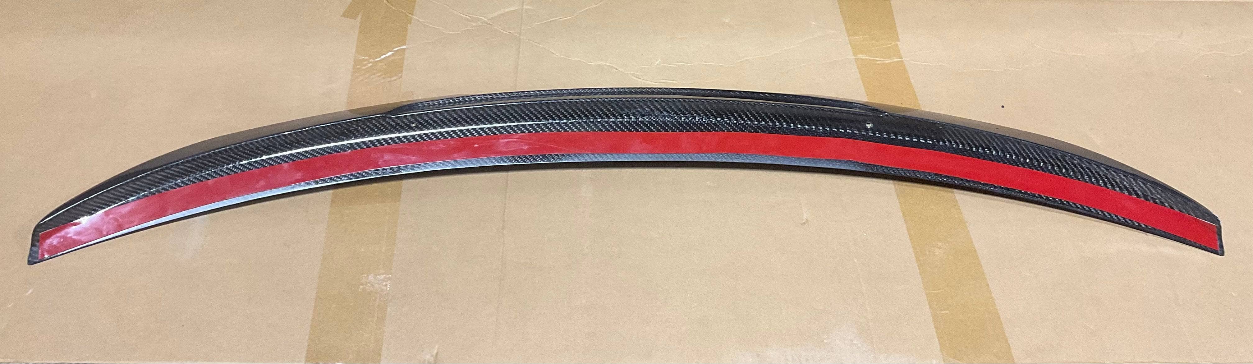 Kies-Motorsports Open Box Item OPEN BOX - Carbon Fiber G20 Aggressive Trunk Lip Spoiler