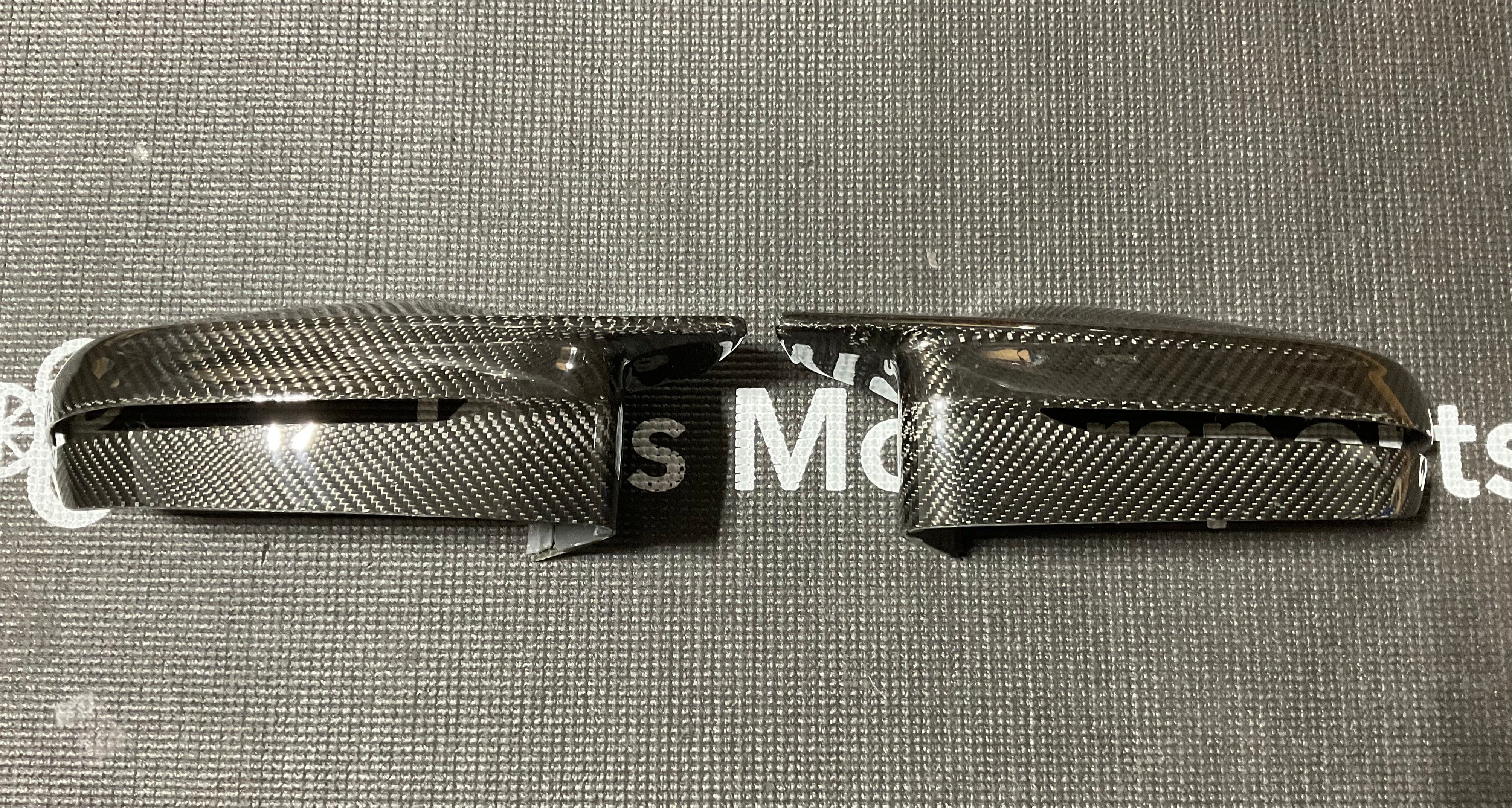 Kies-Motorsports Open Box Item OPEN BOX - Carbon Fiber G8X Mirror Cap Replacements (USED)