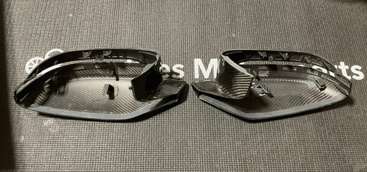 Kies-Motorsports Open Box Item OPEN BOX - Carbon Fiber G8X Mirror Cap Replacements (USED)