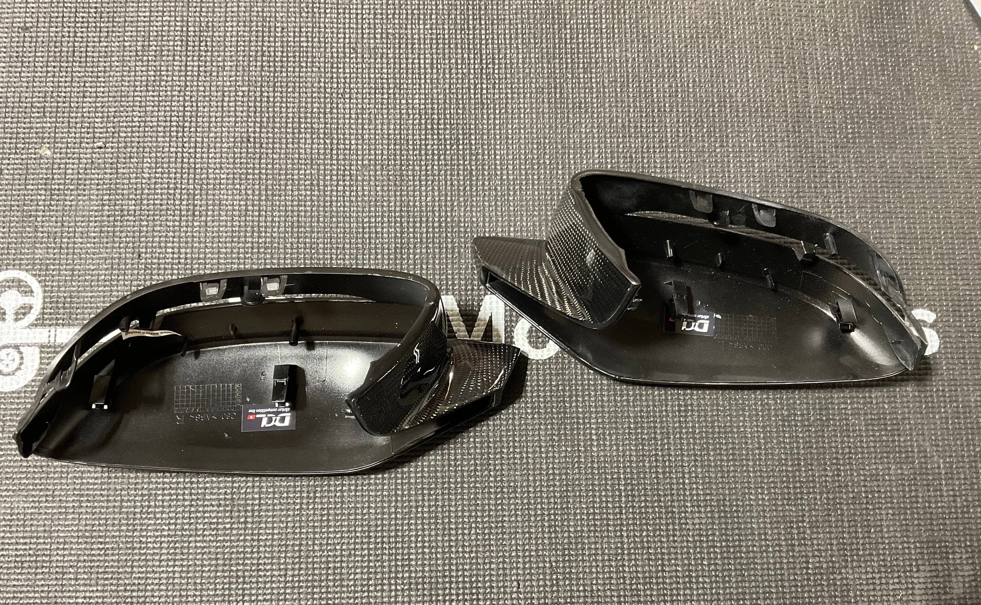 Kies-Motorsports Open Box Item OPEN BOX - Dahler G8X Carbon Fiber Mirror Cap Replacements