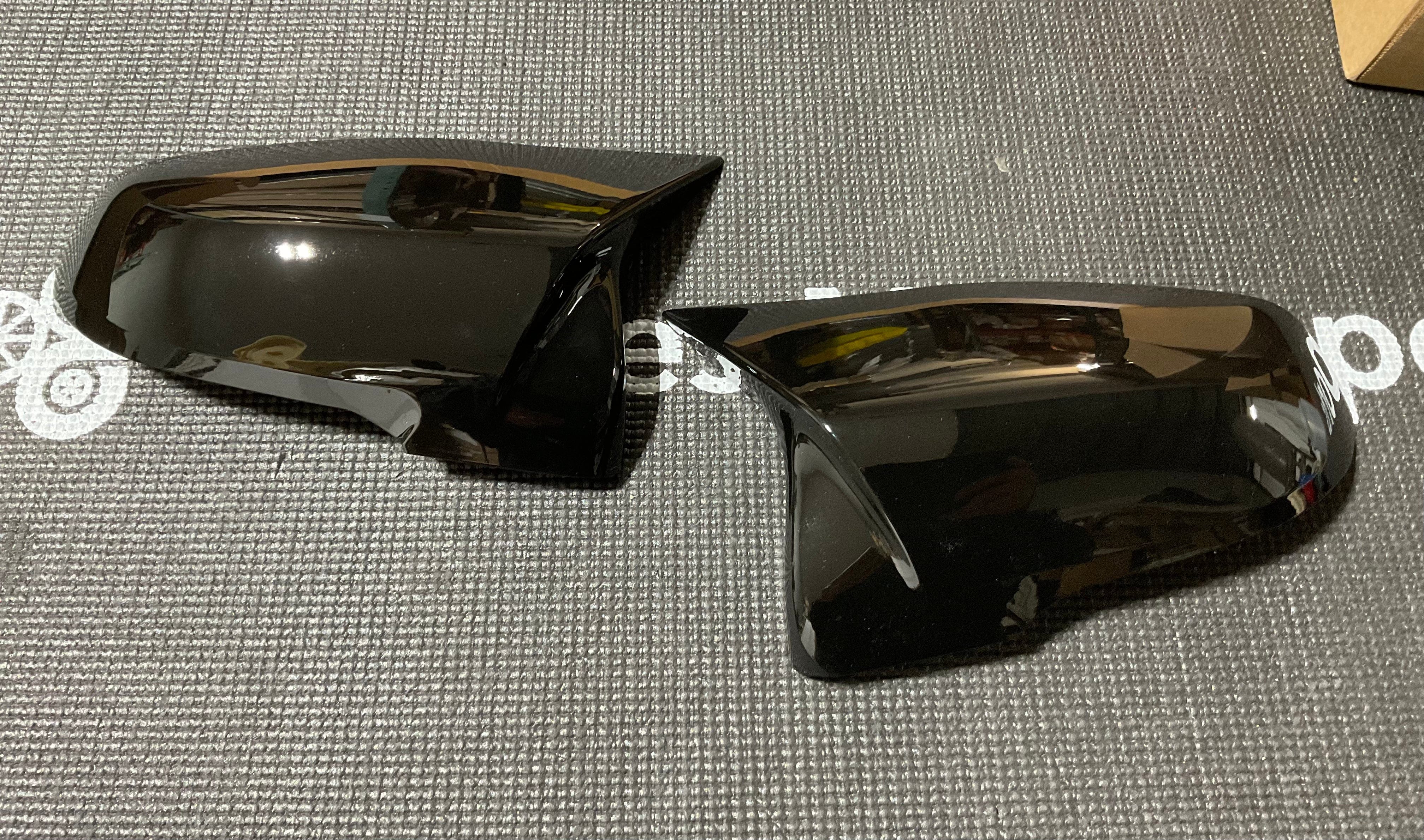 Kies-Motorsports Open Box Item OPEN BOX - Dahler Gloss Black M-Style Mirror Caps for BMW 2 Series F44 M235i Gran Coupe