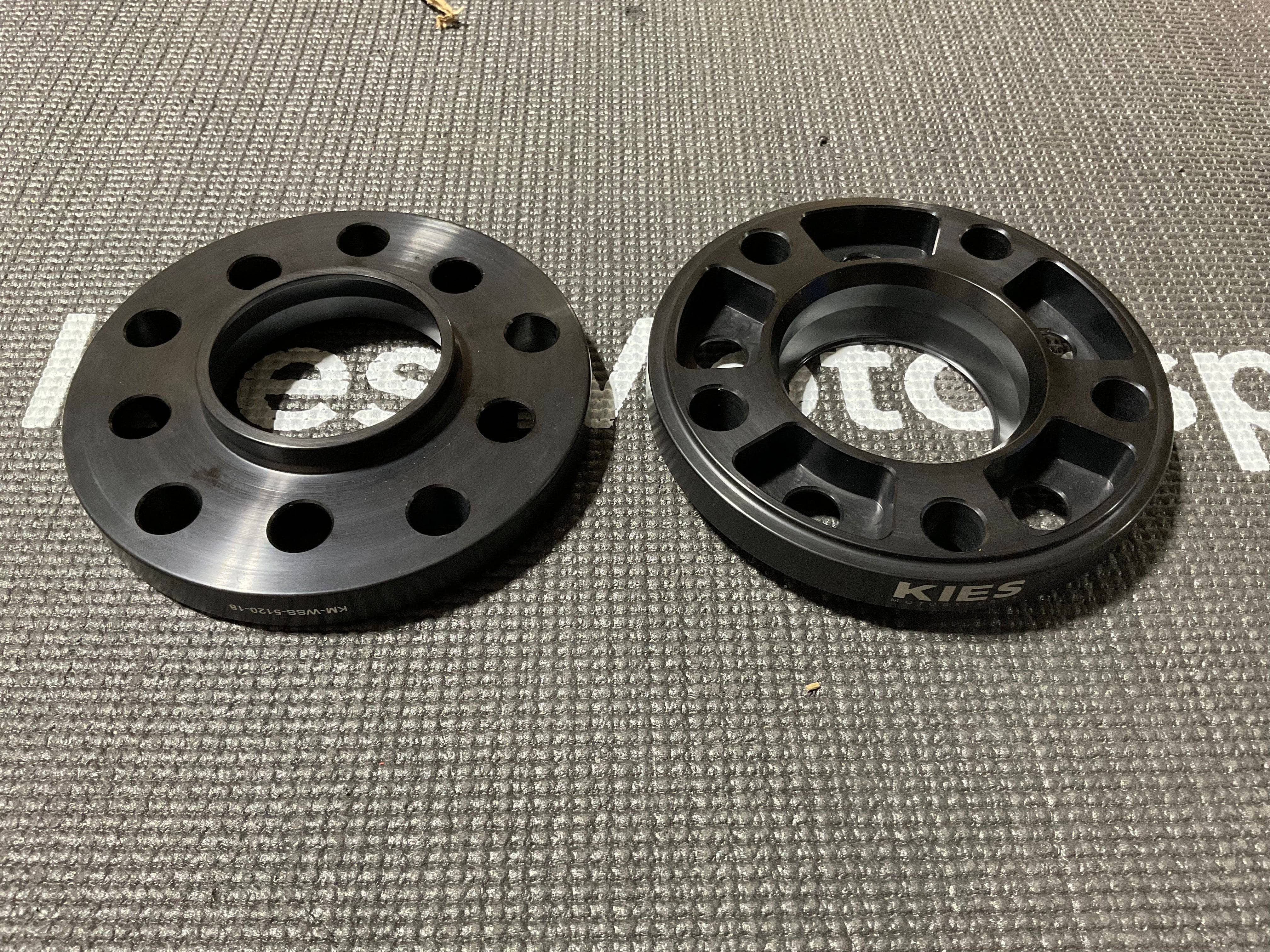 Kies-Motorsports Open Box Item OPEN BOX - E & F Series Spacers 5x120 (18mm) - No Lugs