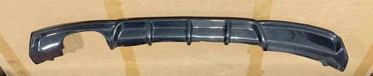 Kies-Motorsports Open Box Item OPEN BOX - F30 328i/330i Dry Carbon Fiber (Gloss) Rear Diffuser