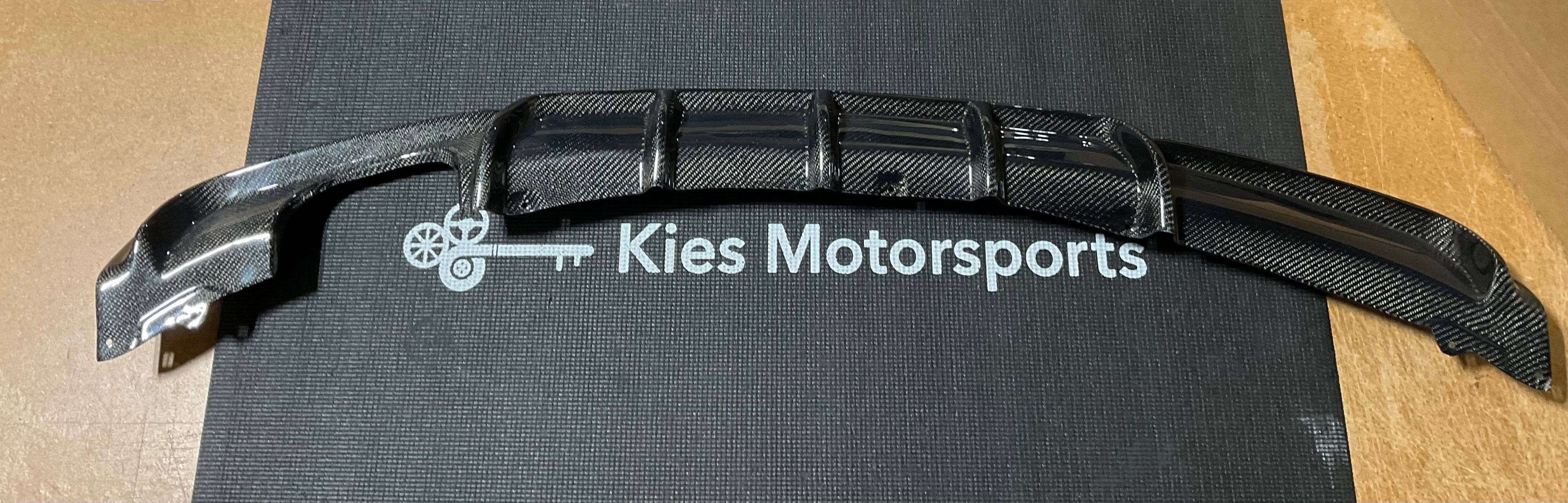 Kies-Motorsports Open Box Item OPEN BOX - F30 328i Carbon Fiber Diffuser (Cracked)