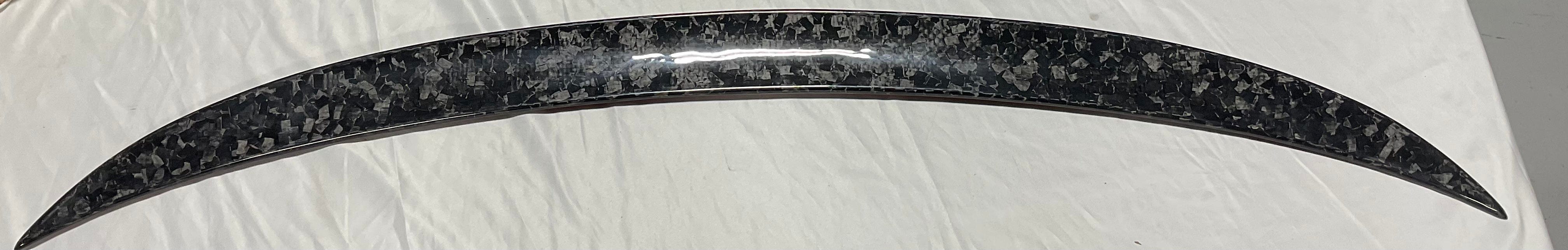 Kies-Motorsports Open Box Item OPEN BOX - F30 Forged Carbon Fiber Modern Performance Style Trunk Spoiler