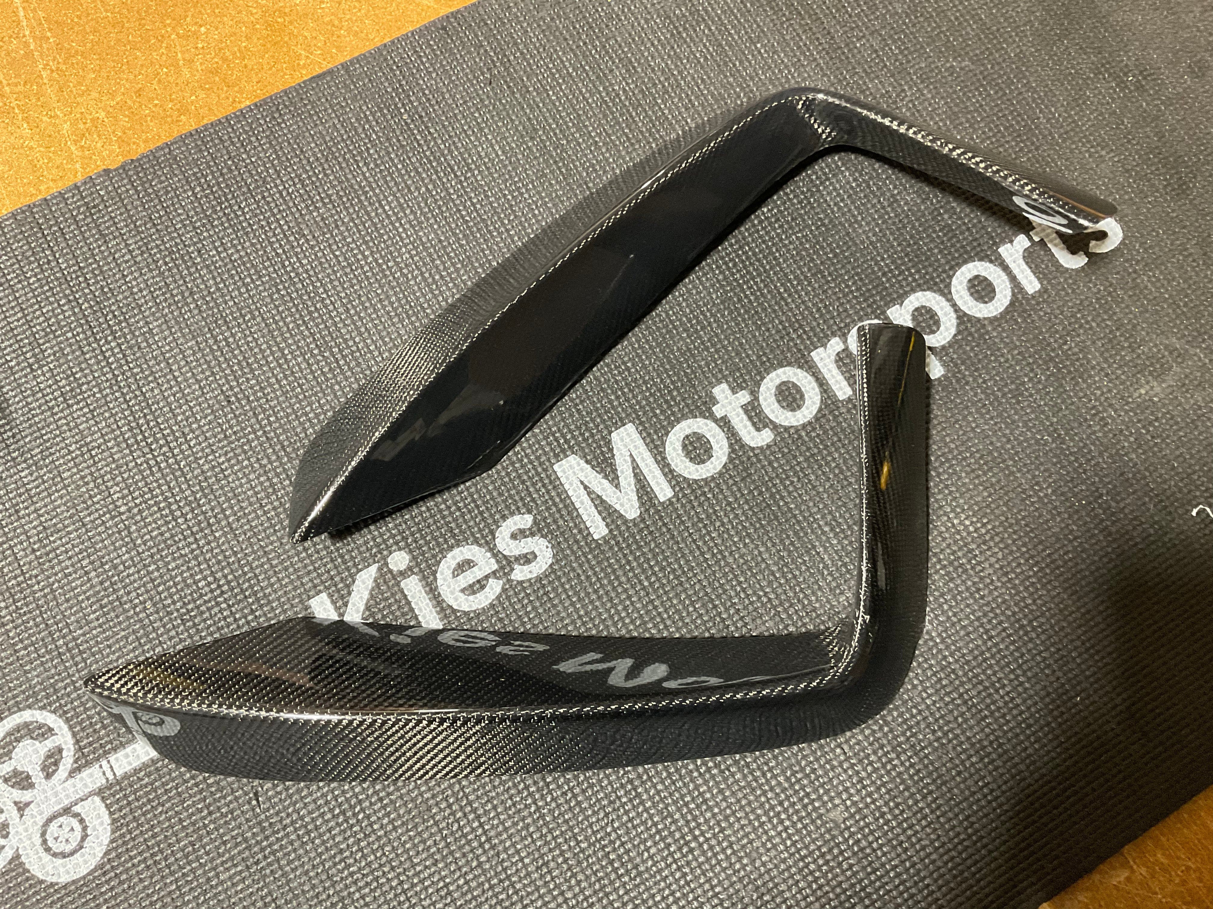 Kies-Motorsports Open Box Item OPEN BOX - F32 M-Sport Carbon Fiber Fog Light Trim (M-Sport ONLY)