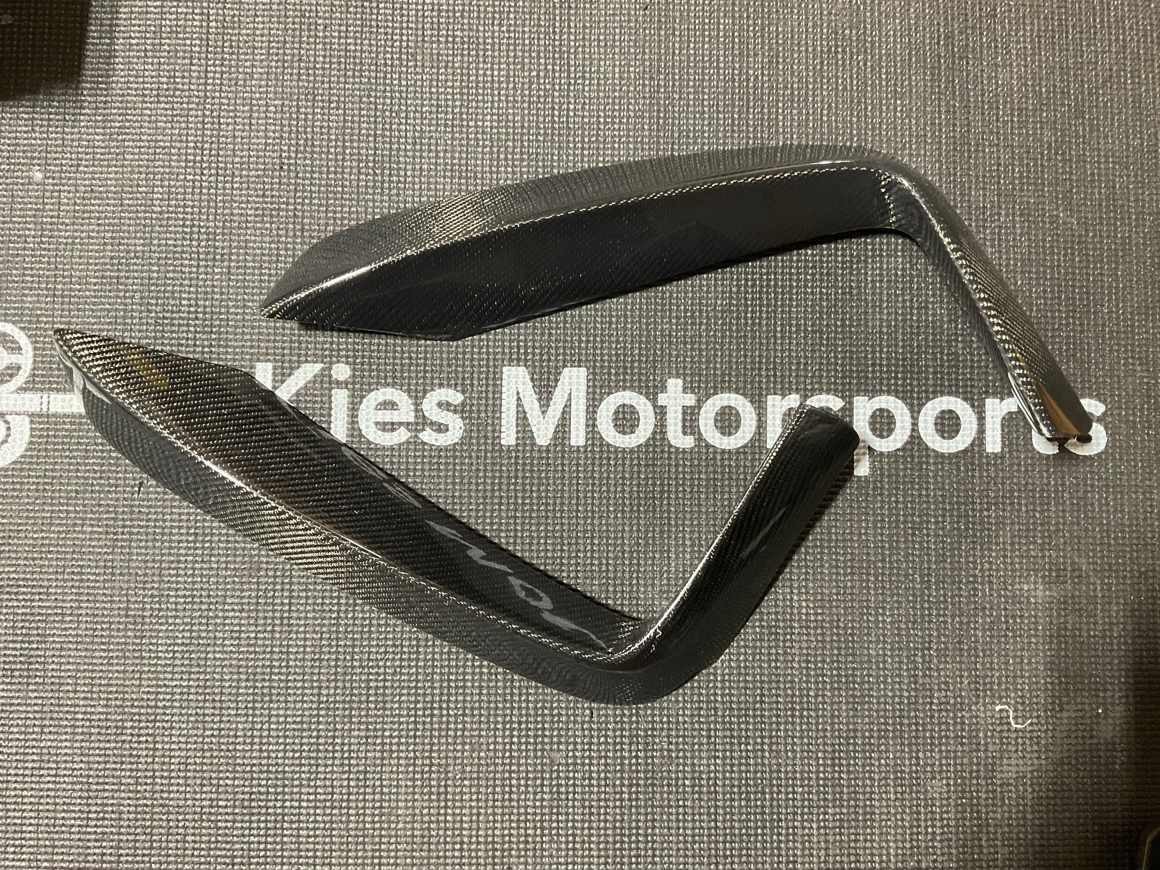 Kies-Motorsports Open Box Item OPEN BOX - F32 M-Sport Carbon Fiber Fog Light Trim (M-Sport ONLY)