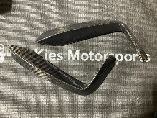 Kies-Motorsports Open Box Item OPEN BOX - F32 M-Sport Carbon Fiber Fog Light Trim (M-Sport ONLY)