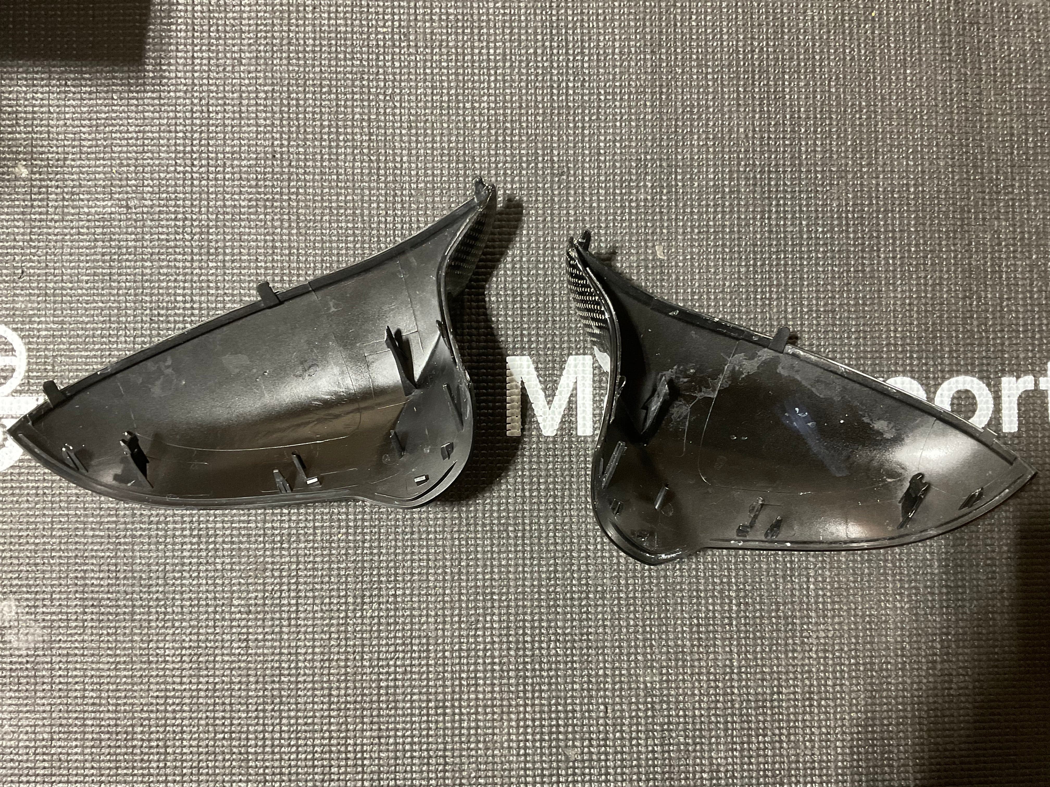 Kies-Motorsports Open Box Item OPEN BOX - F8X Carbon Fiber Mirror Cap Replacements