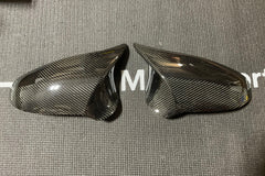 Kies-Motorsports Open Box Item OPEN BOX - F8X Carbon Fiber Mirror Cap Replacements