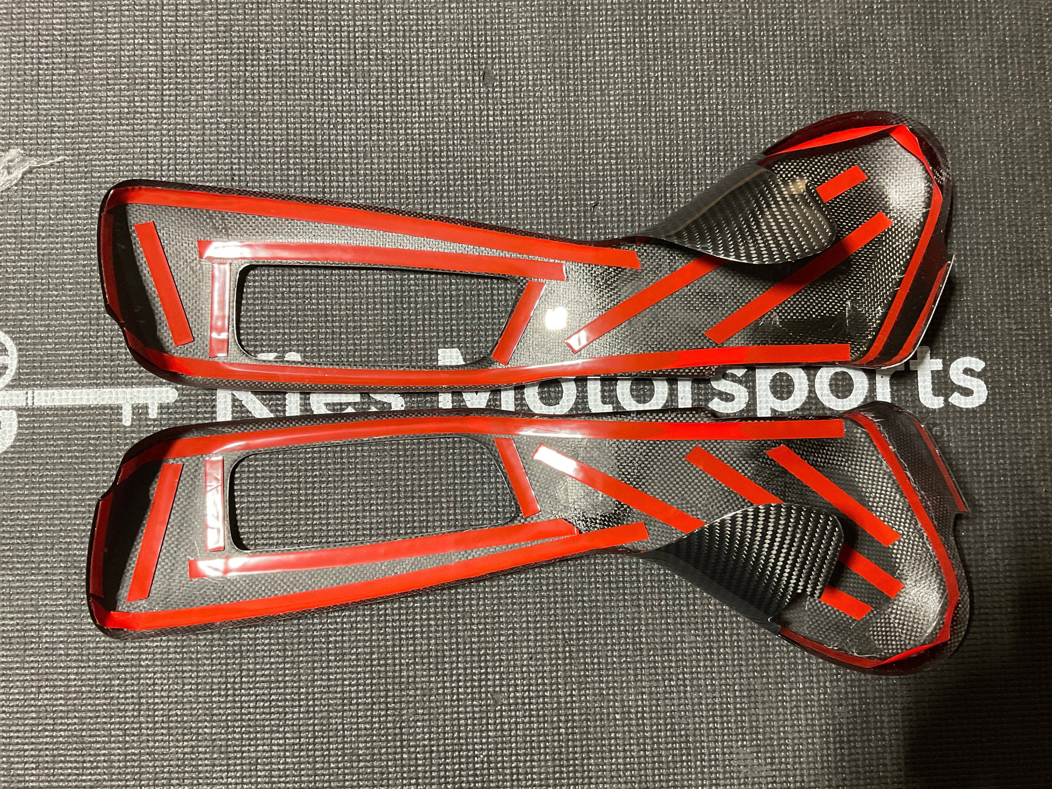 Kies-Motorsports Open Box Item OPEN BOX - G82 M4 /G87 M2 Carbon Fiber Seat Side Covers (Weave Defect)